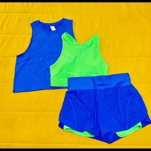 FABLETICS 3 piece workout set